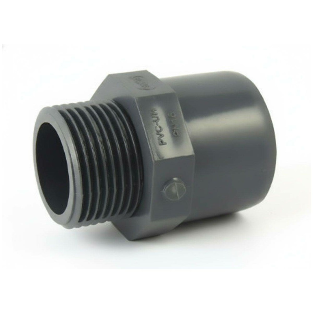 Adaptateur male / femelle ou male / male en pvc mixte à visser et à coller - ø a