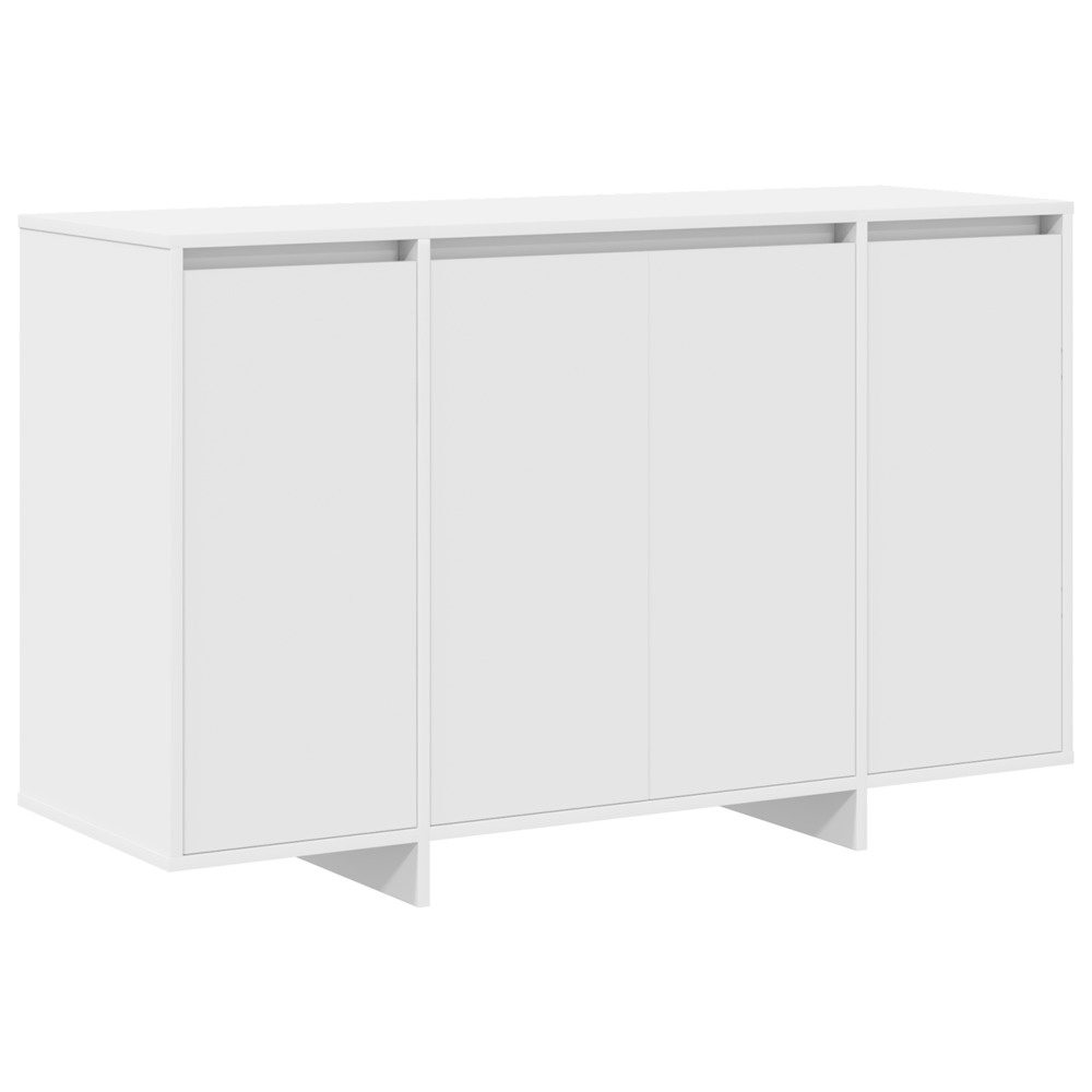 Buffet blanc 120 x 41 x 75 cm bois d'ingénierie