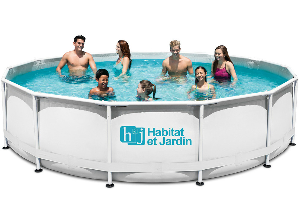 Piscine tubulaire - ø 5,49 x 1,32 m - sans filtration