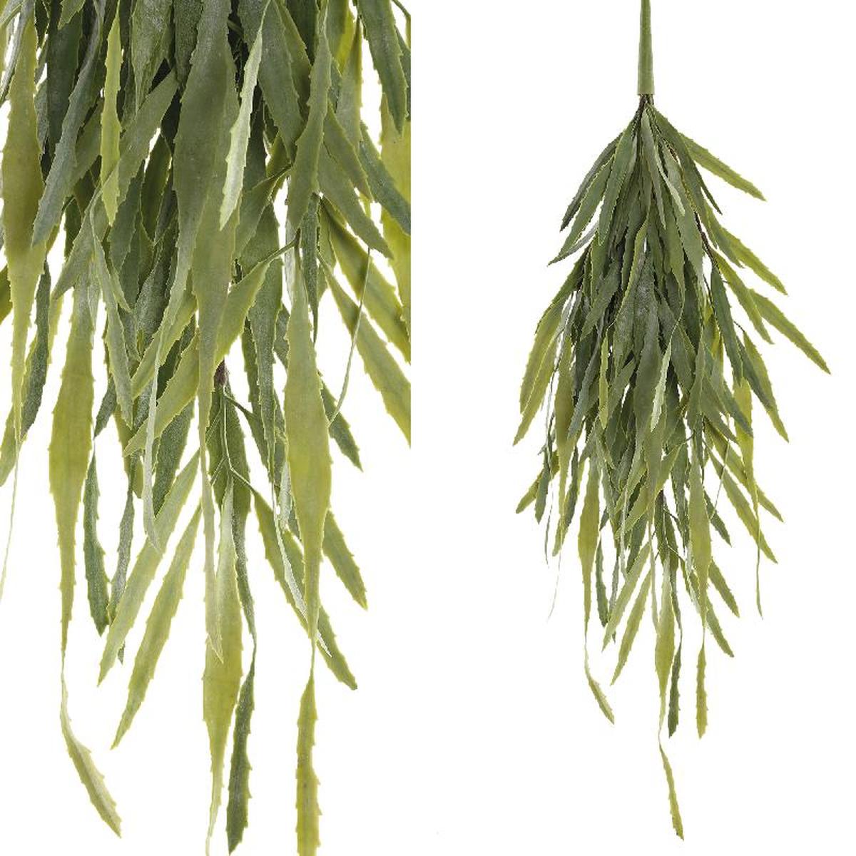 Ptmd branche artificielles eucalyptus - 60x50x72 cm - plastique - vert