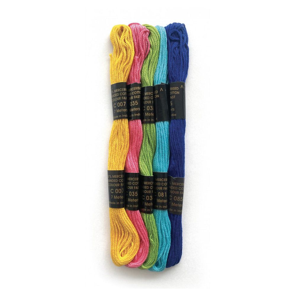 5 echevettes sachet 7 metres