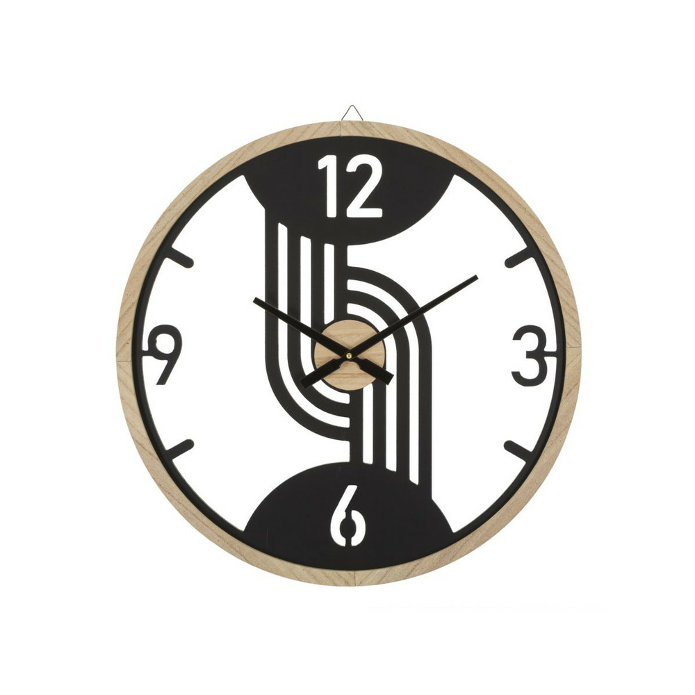 Horloge murale en métal 