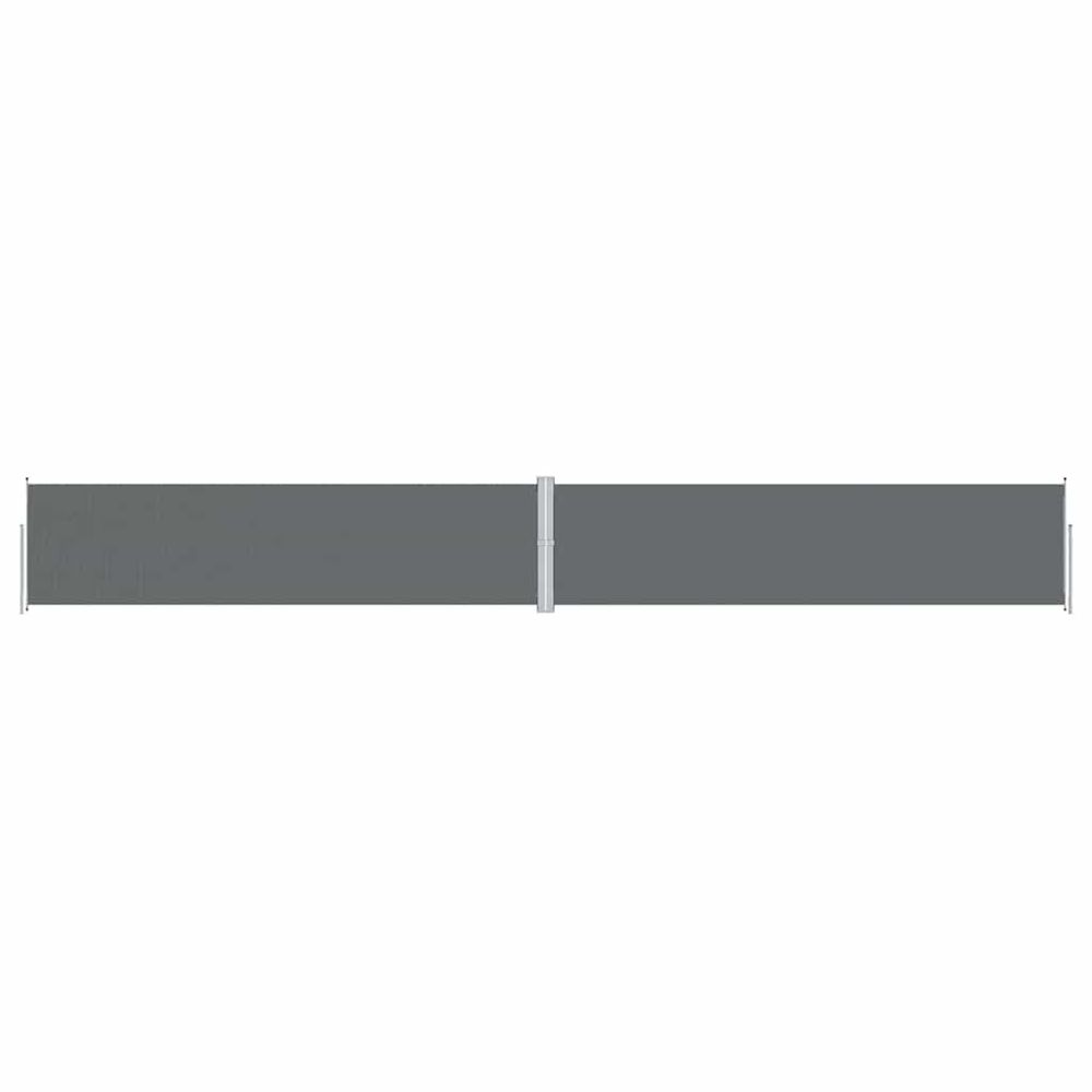 Auvent latéral rétractable anthracite 160x1200 cm