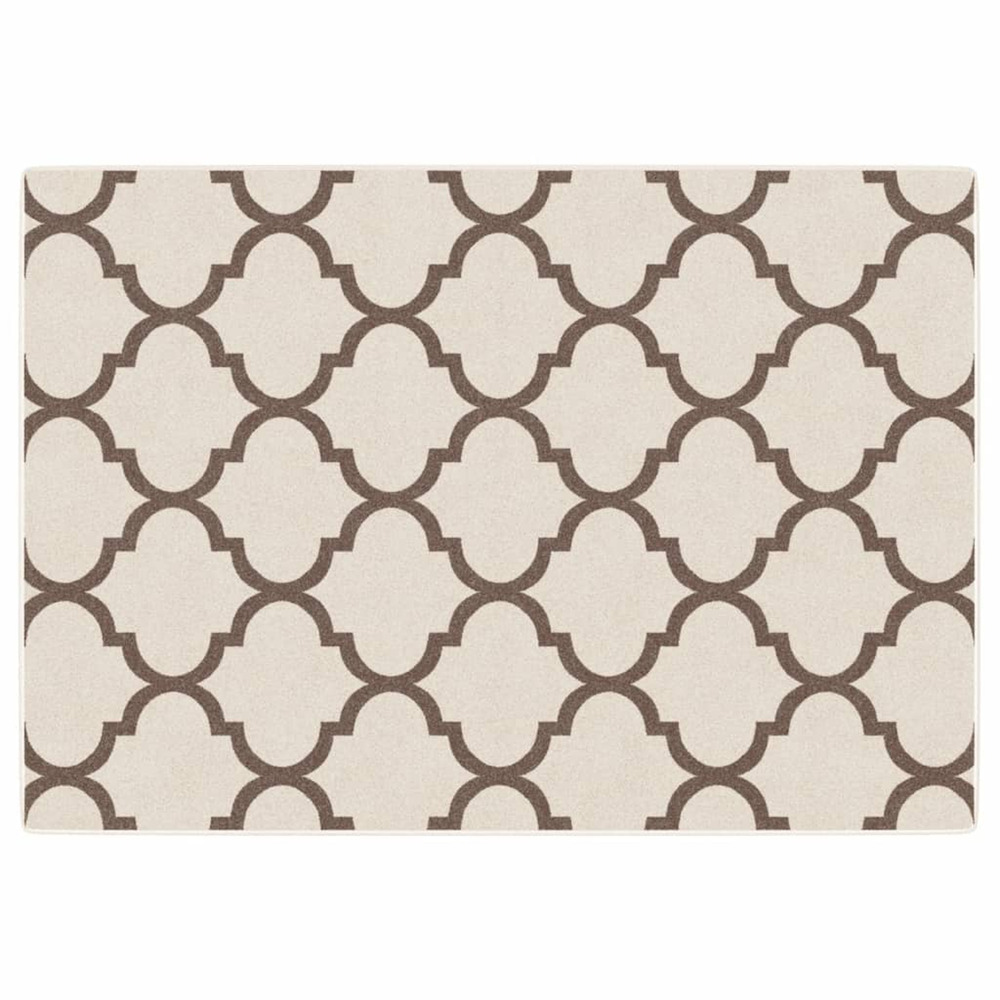 Tapis intérieur extérieur à poils courts 160x230cm antidérapant