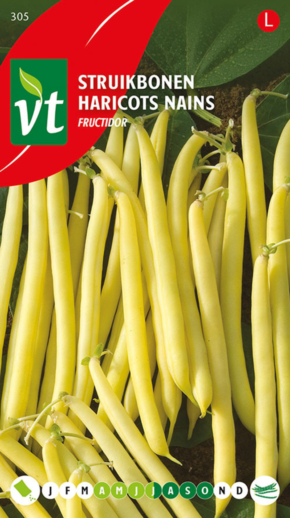 Haricots nains fructidor - ca. 25 gr (livraison gratuite)