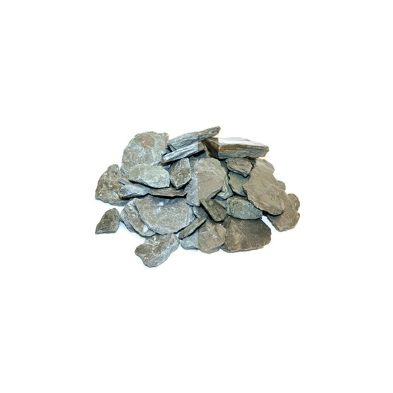 Paillis d'ardoises gris vert argenté 30/60 lot de 5