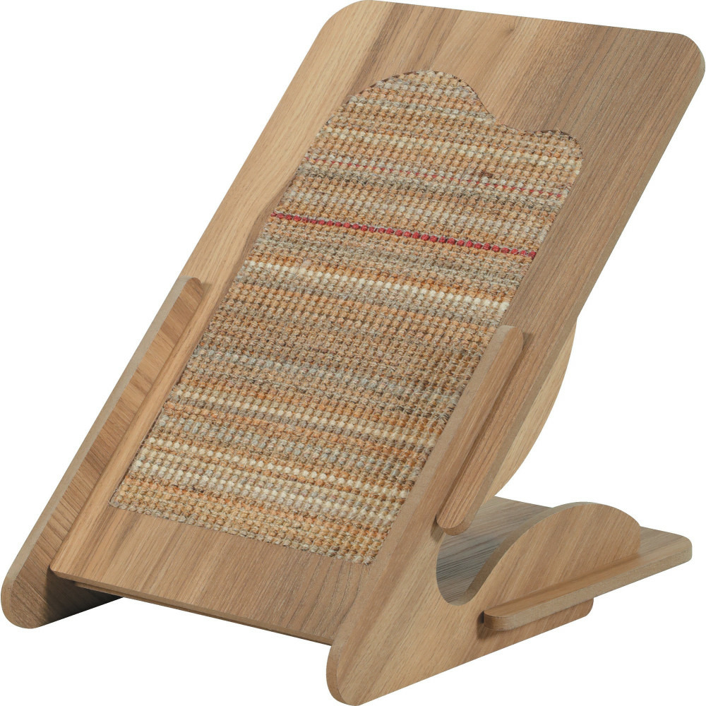 Griffoir à poser boréal beige 30 x 36.5 x h 35.5 cm pour chat