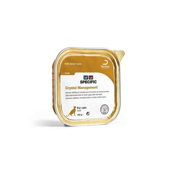 Terrine chat fcw crystal management (boite 7x100g) - specific 7*100 g