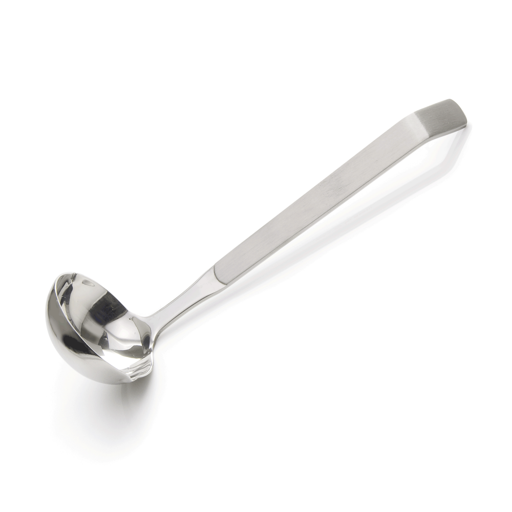 Louche a sauce kitchen tool 2160 en acier au nickel-chrome l 215 mm ø 65 mm - was germany