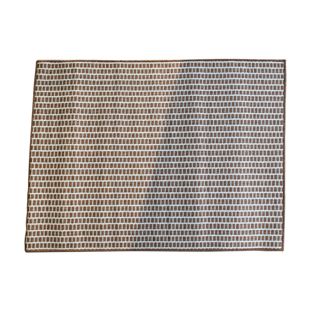 Tapis intérieur/extérieur - ivoire - 120 x 160 cm - marron/beige - cezare