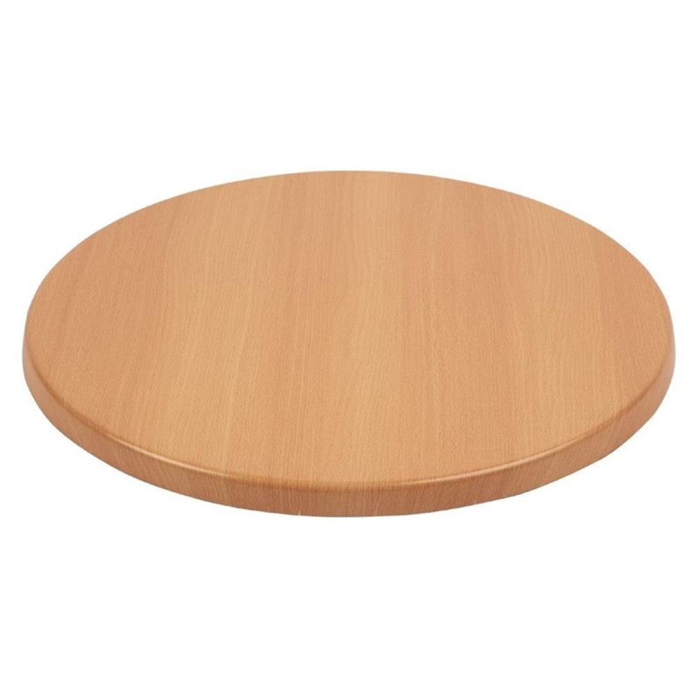 Plateau de table rond 600 mm hêtre - bolero