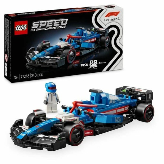 Lego speed champions voiture f1 visa cash app rb vcarb 01 pour adulte