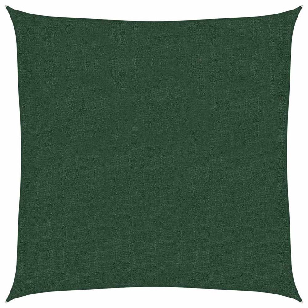 Voile d'ombrage 160 g/m² vert foncé 2,5x2,5 m pehd