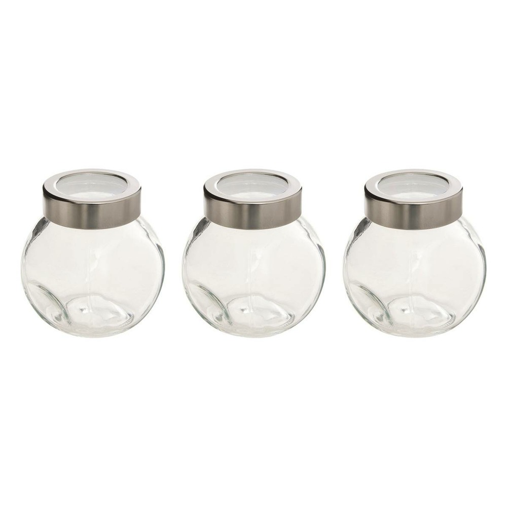 5five - lot de 3 bocaux à épices miro 200ml en verre