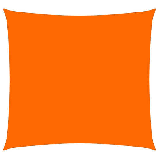 Voile de parasol tissu oxford carré 3x3 m orange