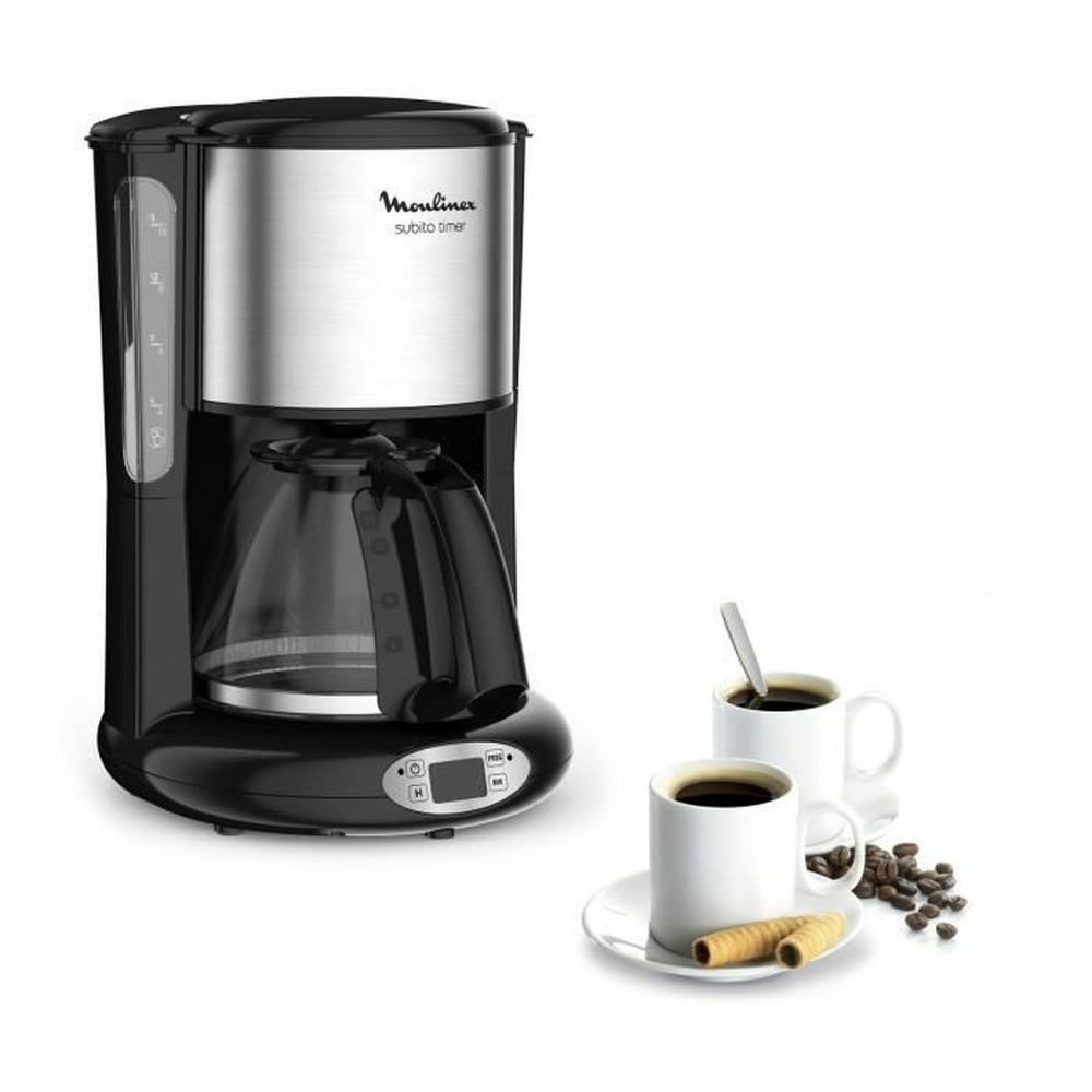 Moulinex cafetière filtre, capacité de 1,25 l, 10 à 15 tasses