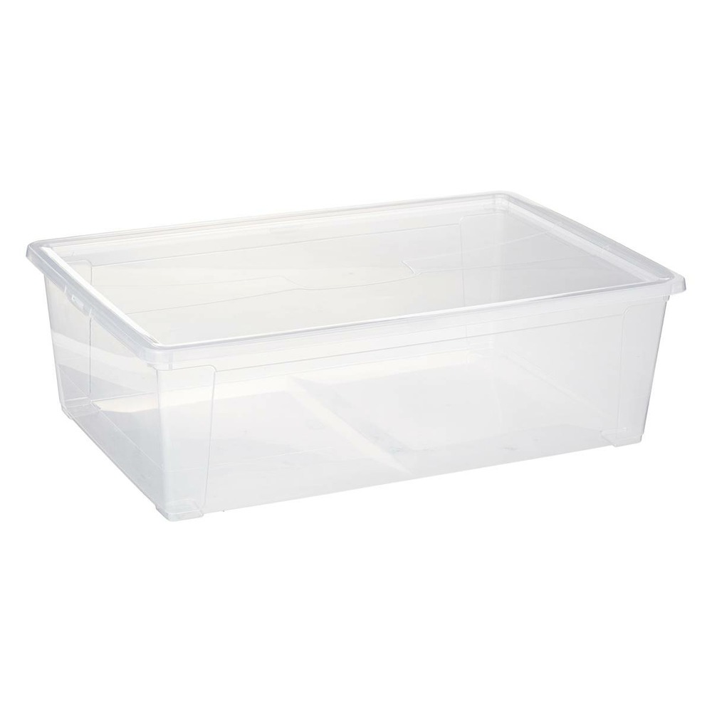 5five - boîte en plastique transparente 30l store n' box