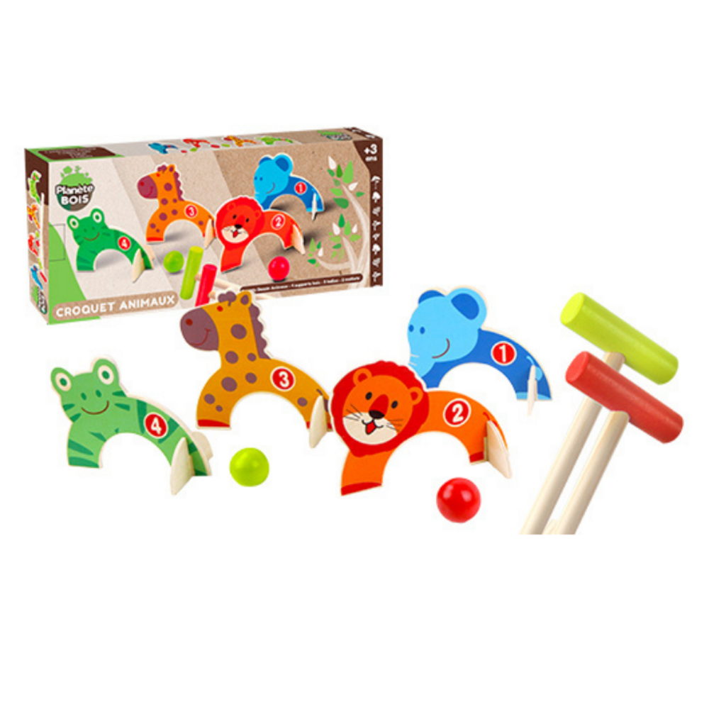Jeu du croquet en bois fsc