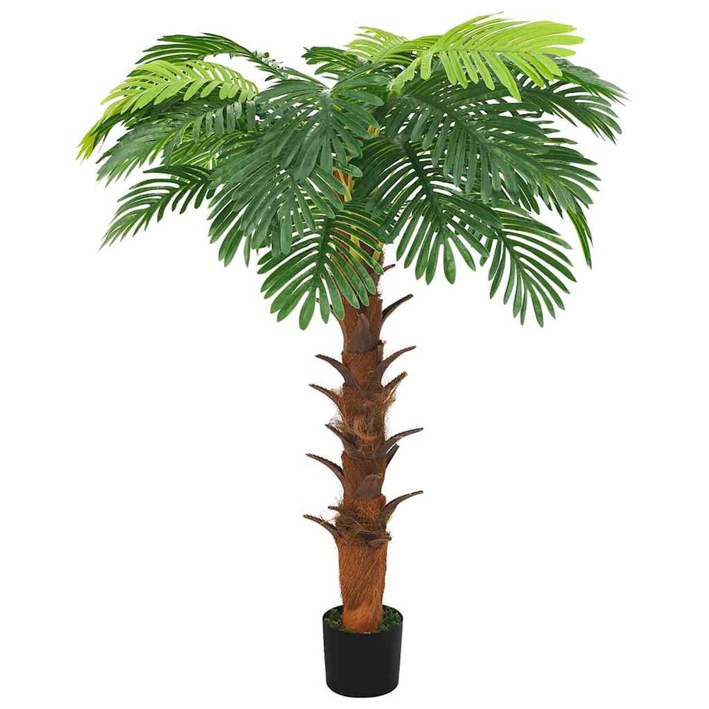 Palmier cycas artificiel avec pot 160 cm vert