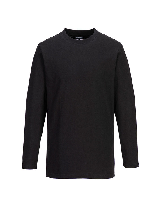 T-shirt manches longues - xxxl - noir - portwest