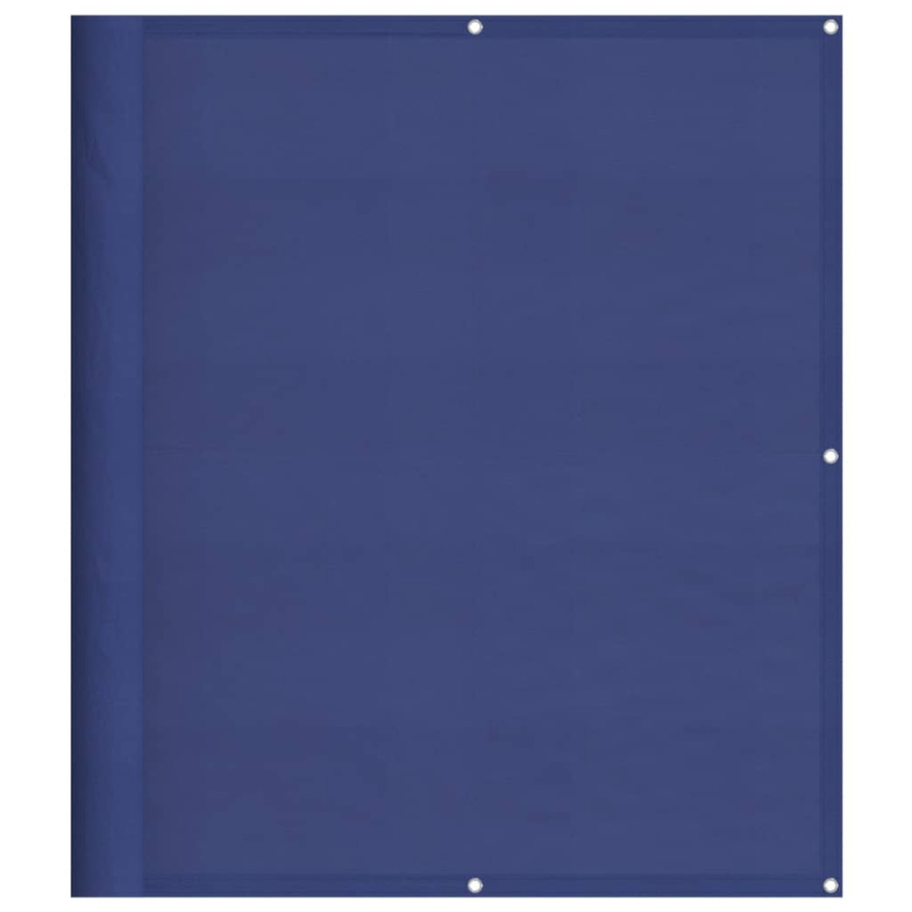 Écran de balcon bleu 120x800 cm 100% polyester oxford