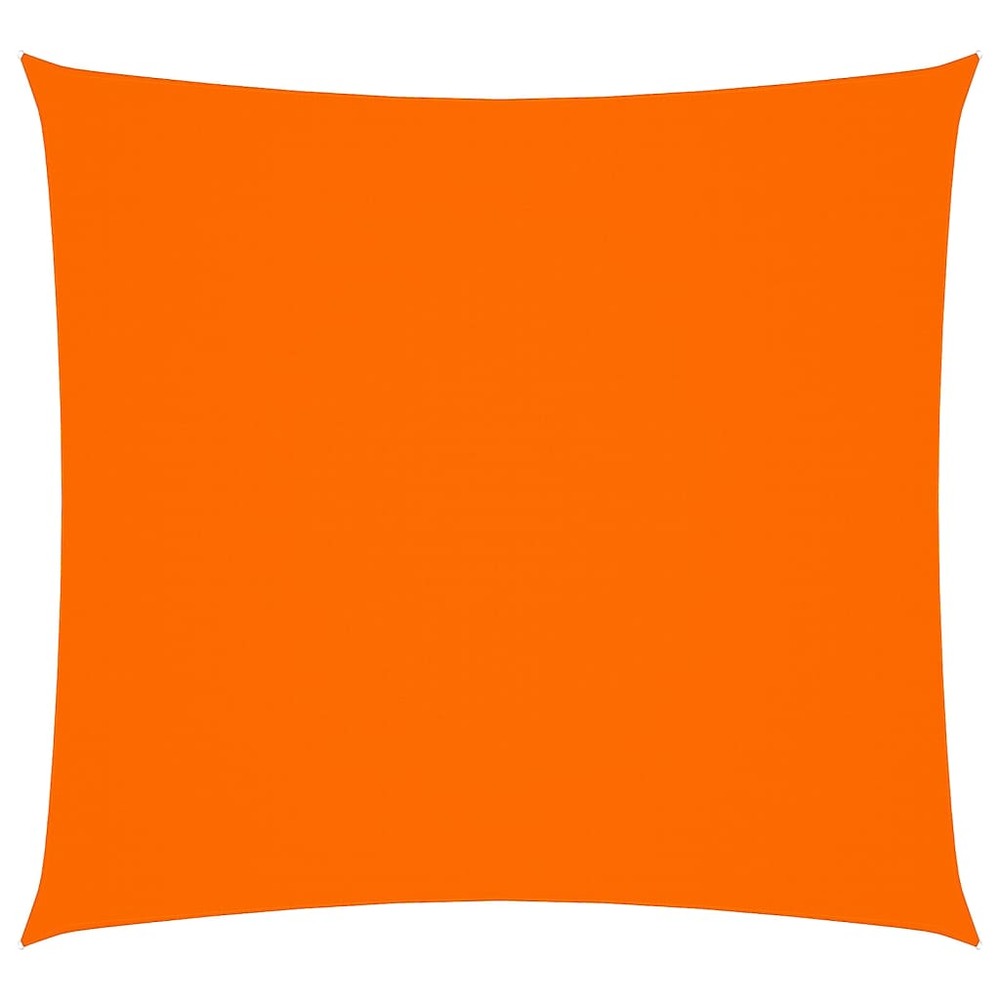 Voile de parasol tissu oxford carré 7x7 m orange