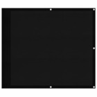 Écran de balcon noir 90x700 cm 100% polyester oxford