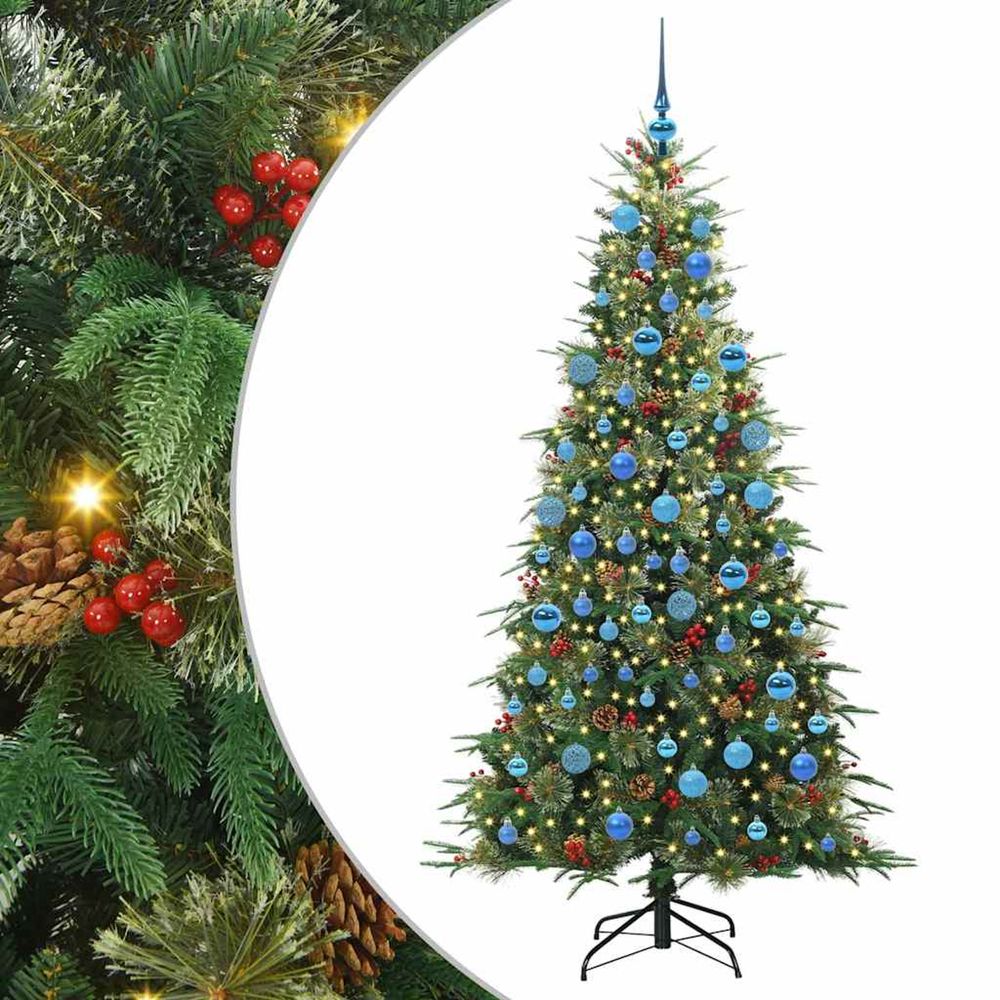 Sapin de noël artificiel à branches articulées vert 180 cm
