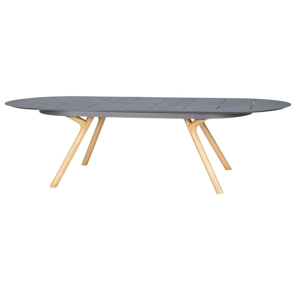 Table de jardin ovale rubby graphite | Truffaut