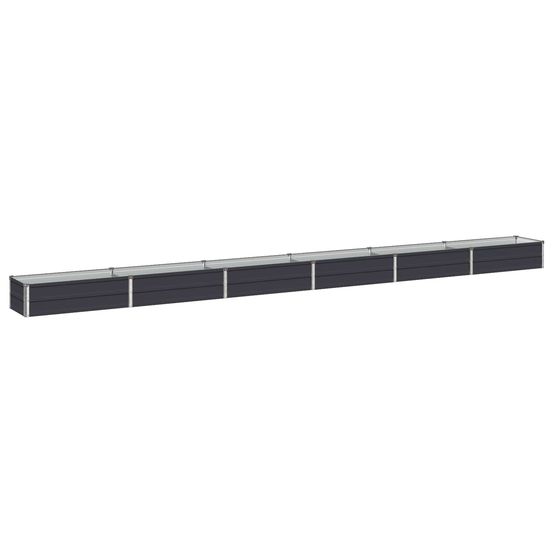 Jardin surélevé anthracite 480 x 40 x 24 cm