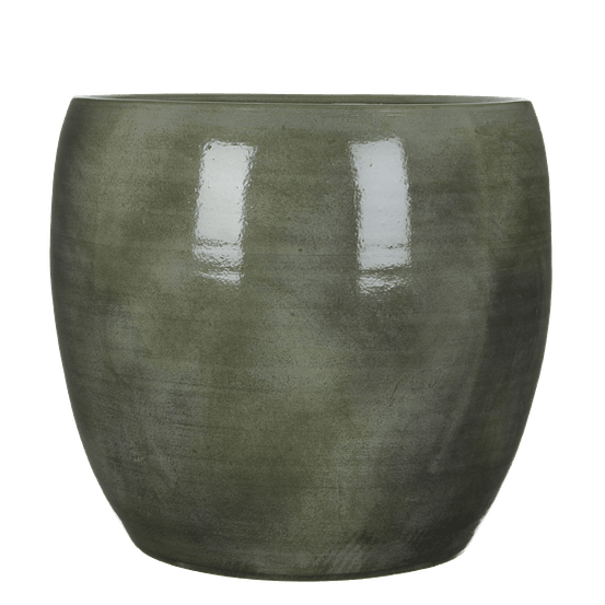 Cache-pot en céramique vert d38