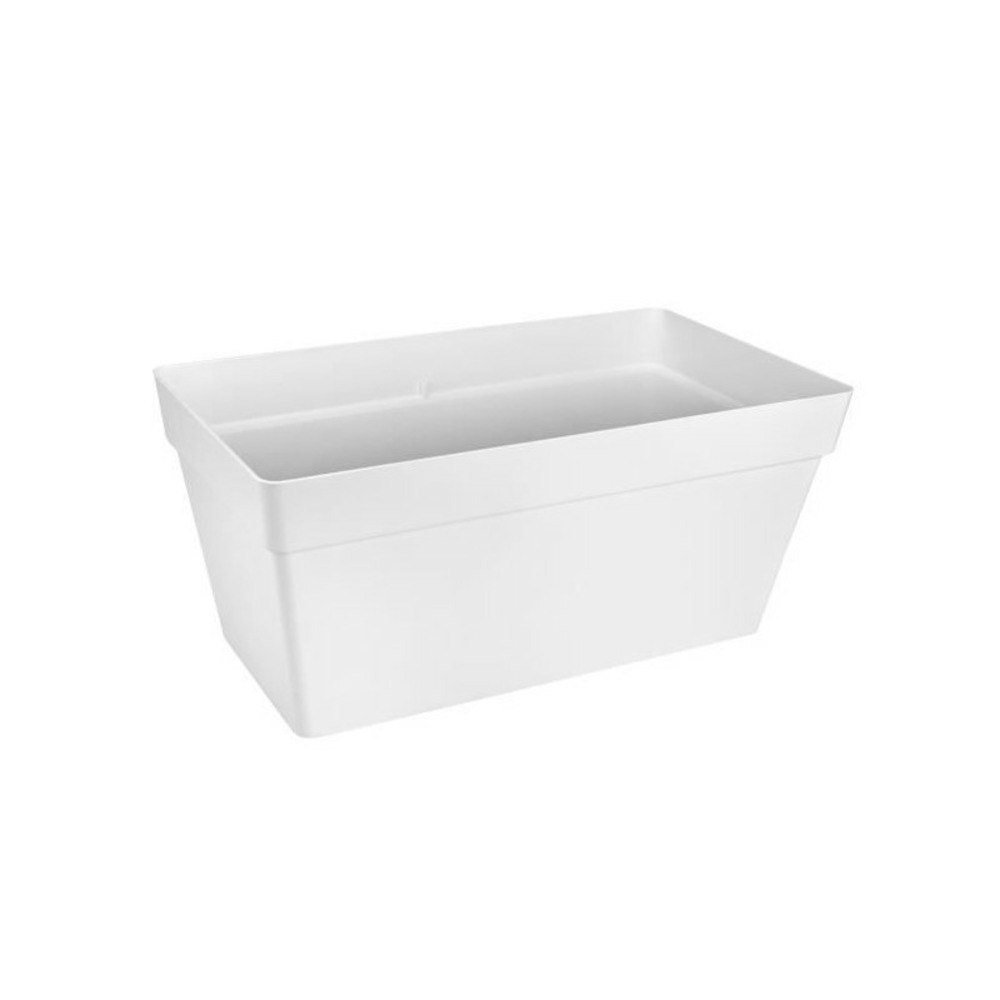 Elho bac a plantes avec roues pour terrasse - 70 cm - blanc