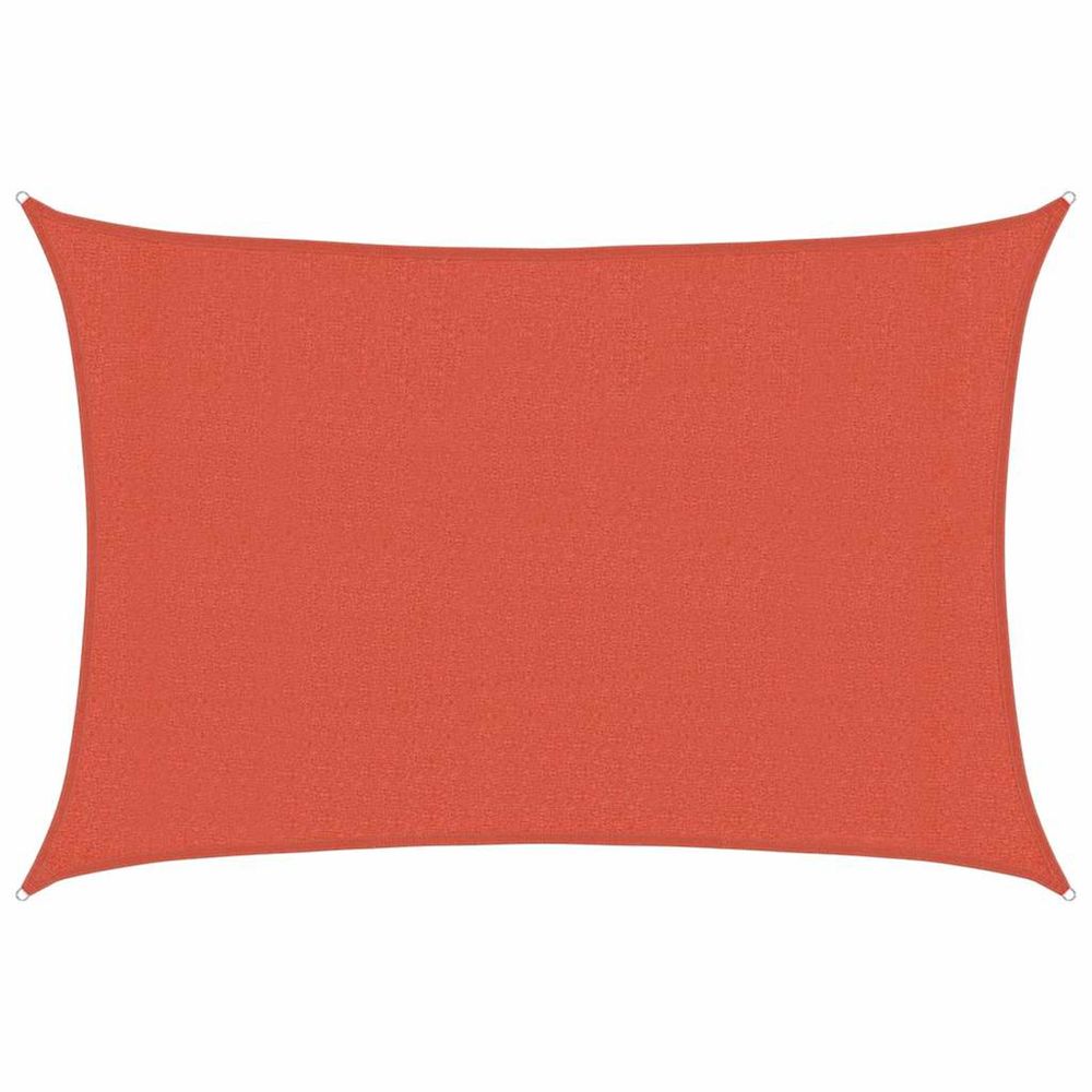 Voile d'ombrage 160 g/m² terre cuite 3x4 m pehd