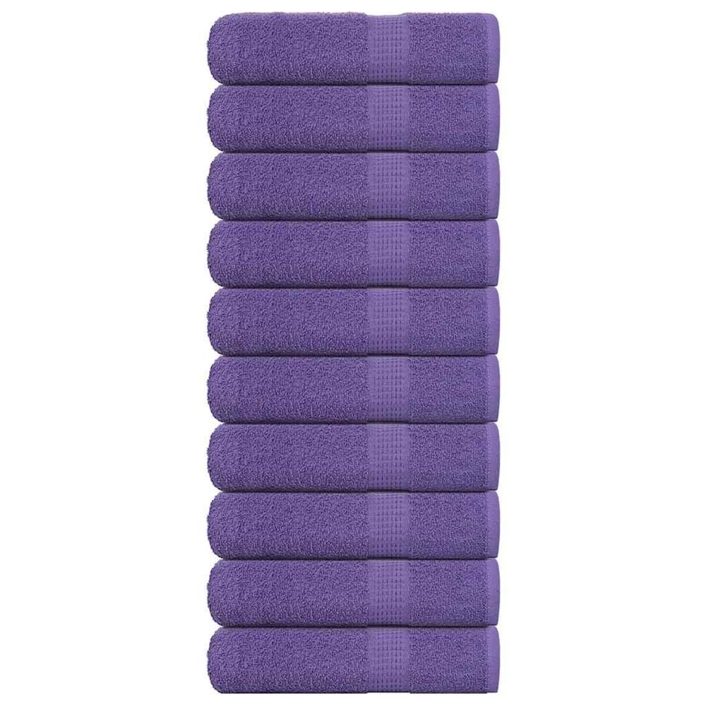 Essuie-mains frogn 10 pcs violet 50x100 cm 360 g/m²