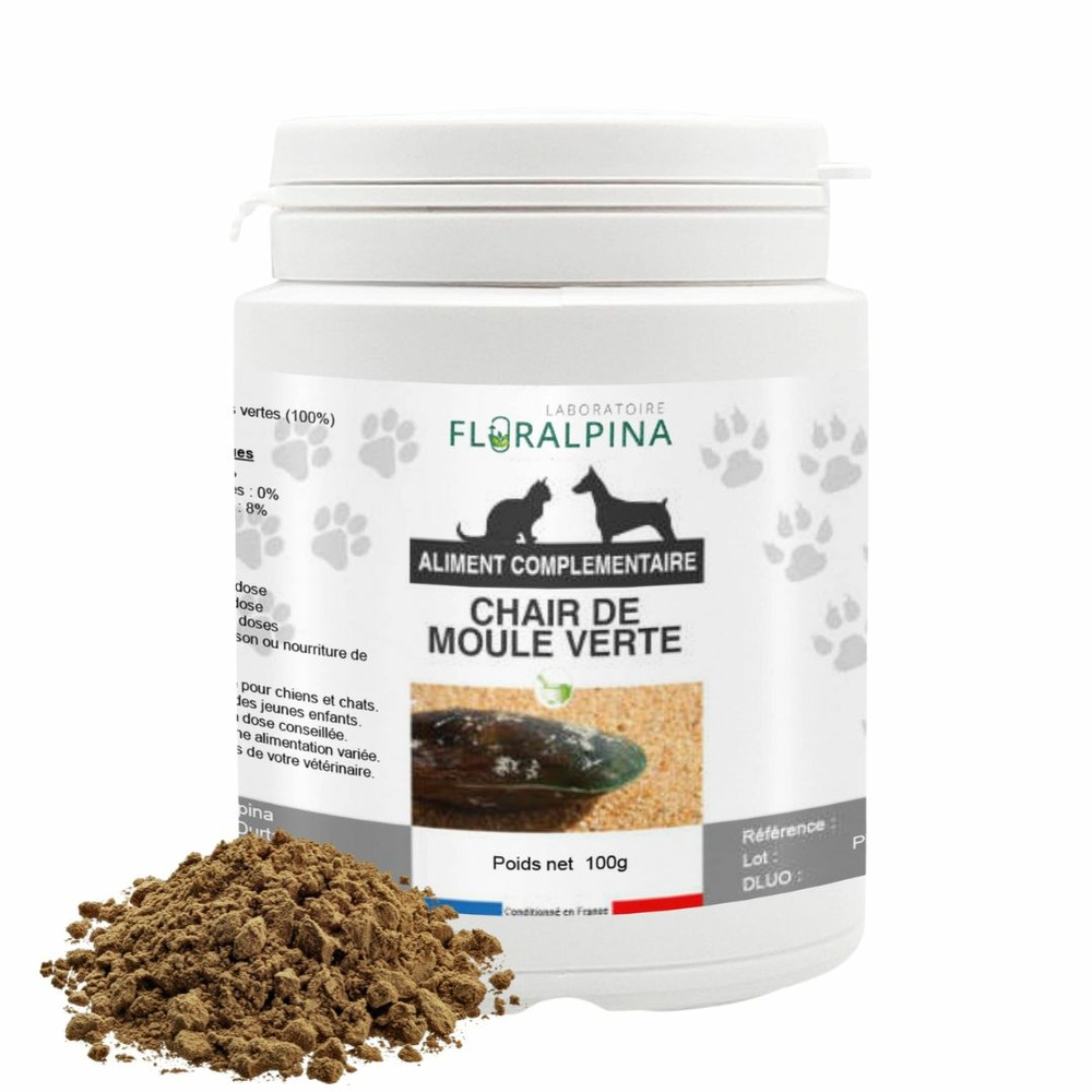 Moule verte poudre 100g