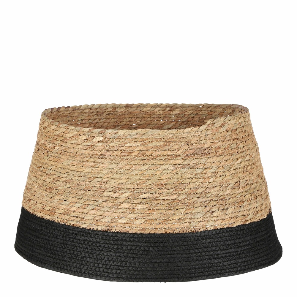 House of seasons - jupe de sapin noël en jonc de mer noir d50