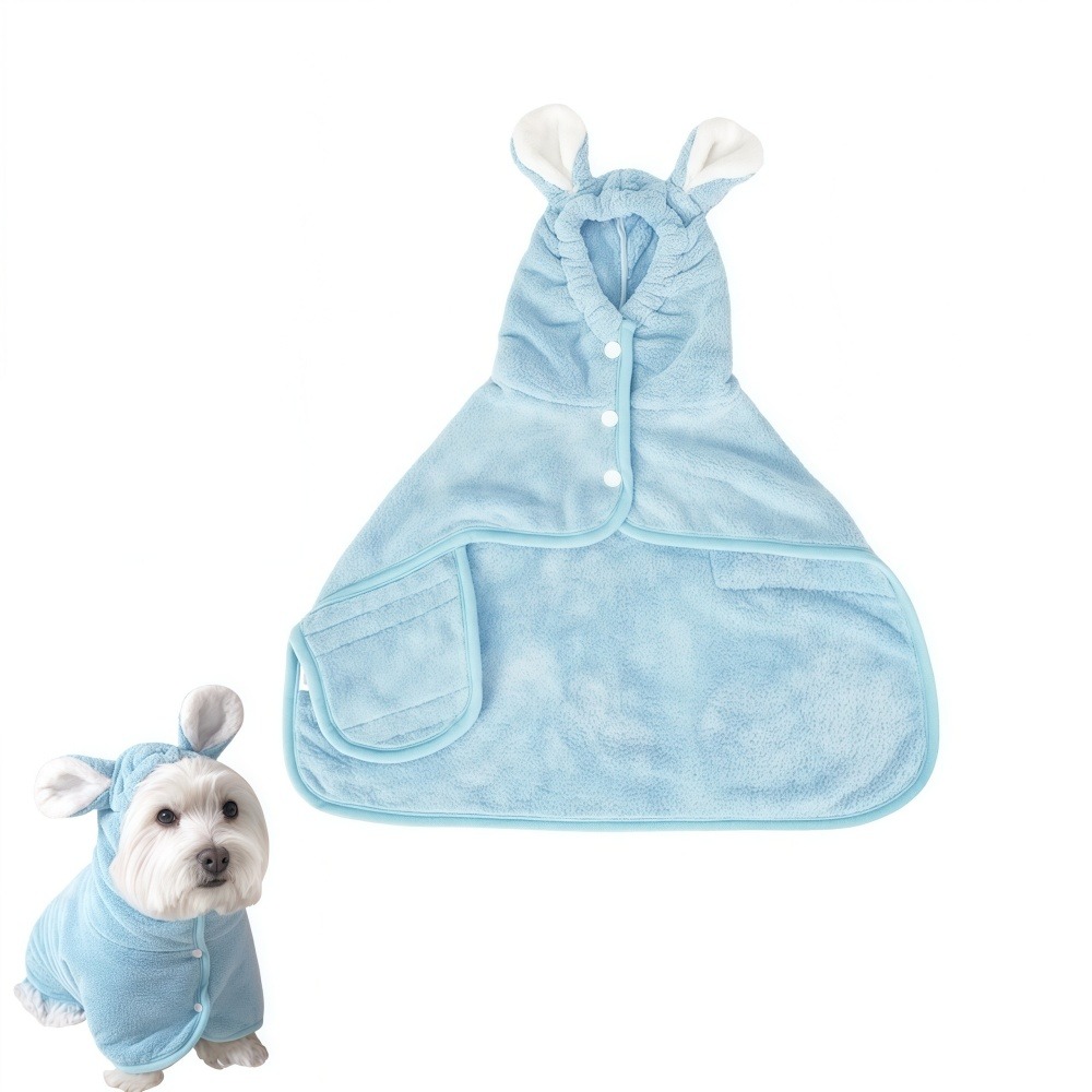 Peignoir pour chien xs