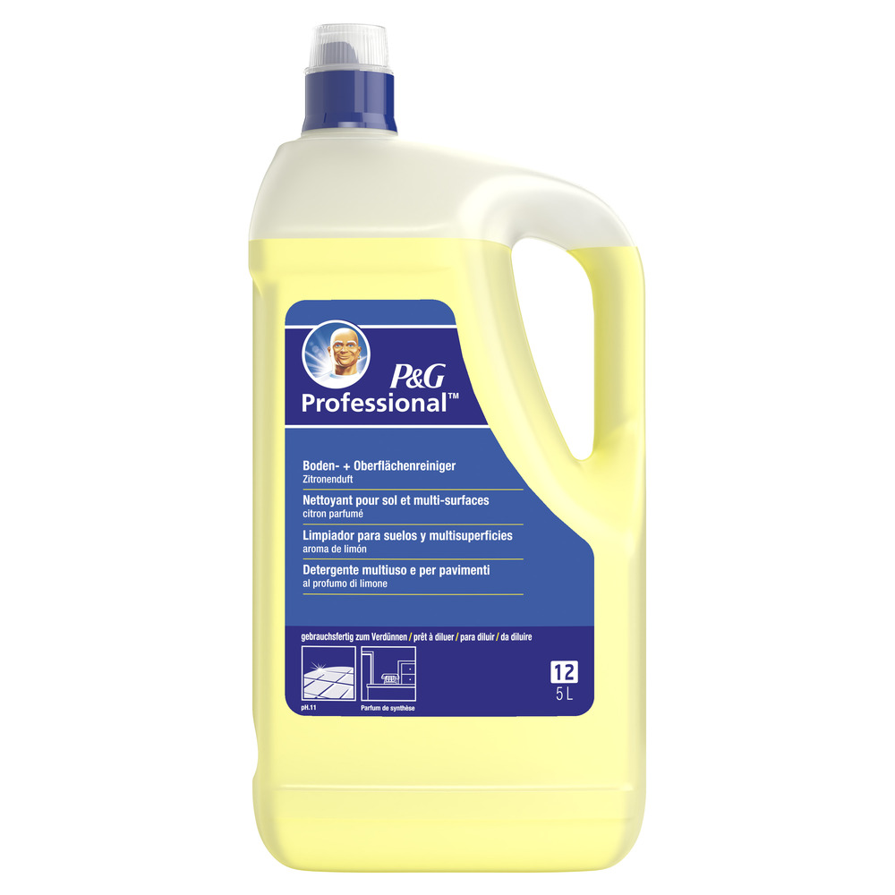 Nettoyant sol et surface citron bidon de 5l - procter & gamble france