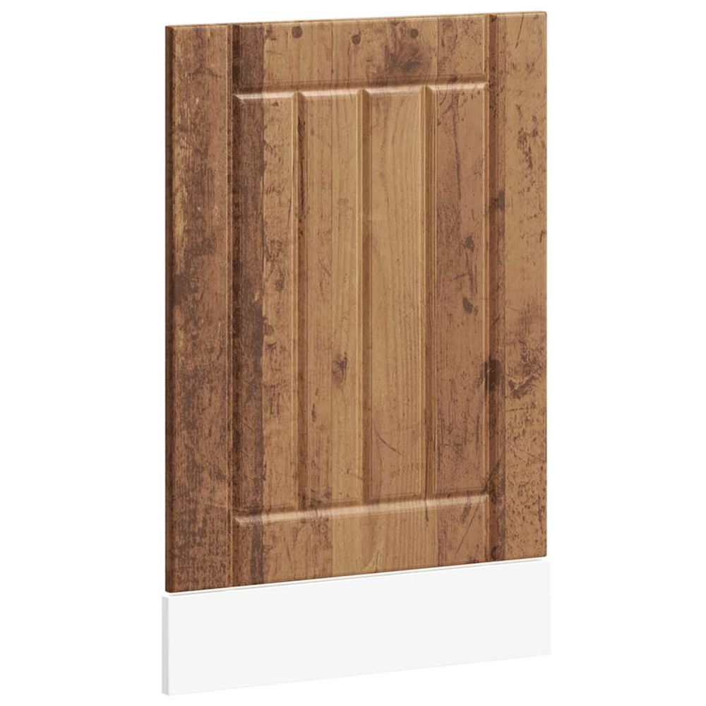 Panneau de lave-vaisselle lucca vieux bois bois d'ingénierie