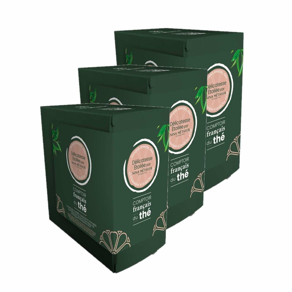 Délicatesse etoilée par nina métayer -20 sachets - comptoir français du thé