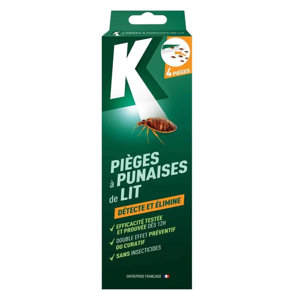 Piège à punaise de lit x4
