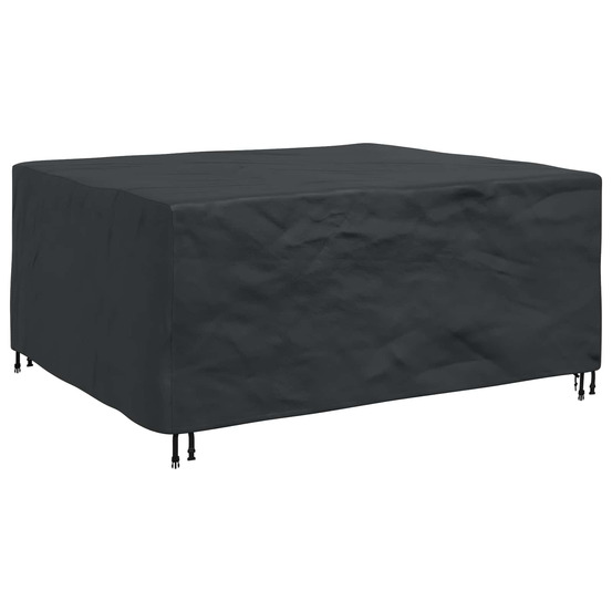 Housse pour meubles uni noir 200 x 160 x 70 cm 600d