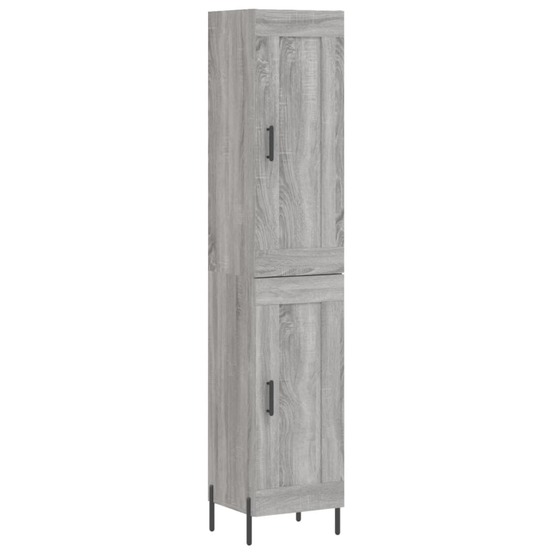 Buffet bahut commode armoire meuble de rangement organisateur cuisine salle de séjour salon haut sonoma 34,5 x 34 x 180 cm bo