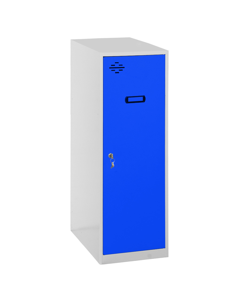 Casier-armoire simonlocker dism. Single mini 915x400x500 mm gr/bl gris/bleu 915x400x500 - simonrack