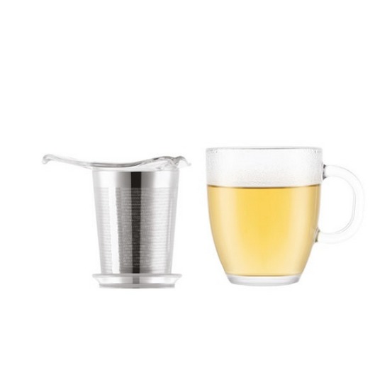 Set mug en verre et son filtre en nylon - k11239-10-1