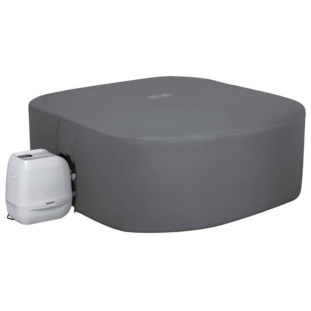 Housse pvc et pom gris
