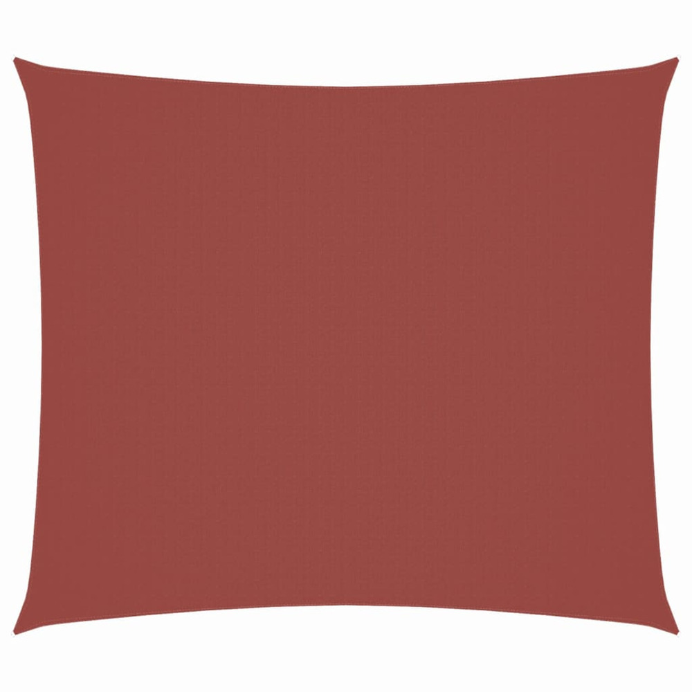 Voile de parasol tissu oxford rectangulaire 2x3 m terre cuite