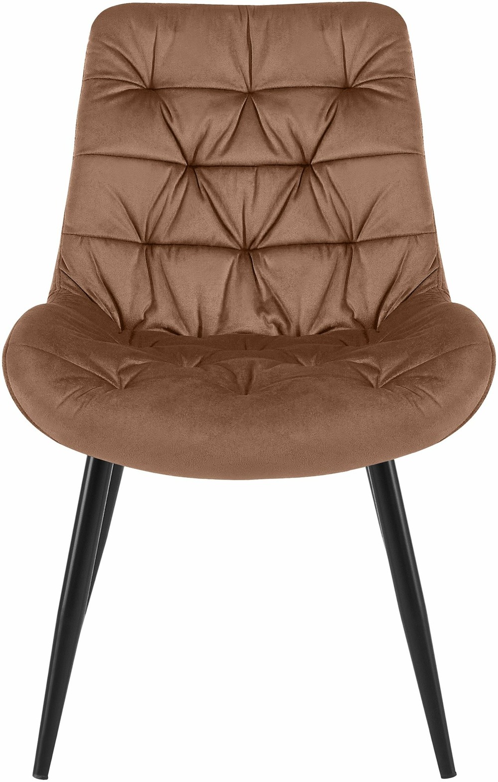 Chaise de salle à manger en velours rossford