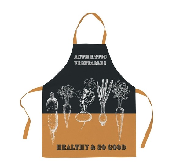 Tablier en coton legumes