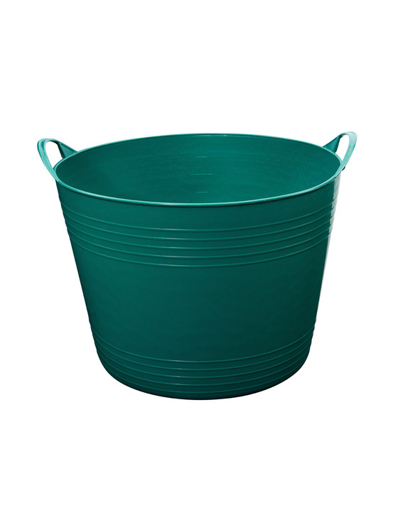Seau panier agricole souple vert 40l